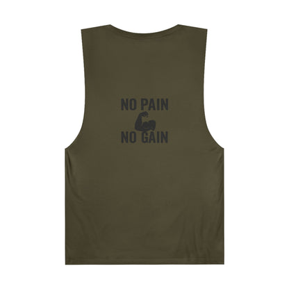 Muscle-Themed Workout Tank