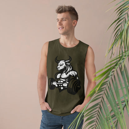 Muscle-Themed Workout Tank